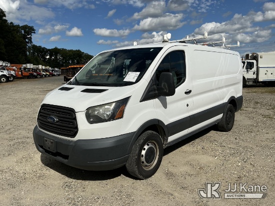 (Shrewsbury, MA) 2016 Ford Transit 250 Van Low Roof 60/40 Pass.130-in. WB Cargo Van Runs & Moves