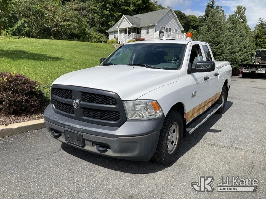 (Branchville, NJ) 2018 Ram 1500 4x4 Extended-Cab Pickup Truck Runs & Moves) (Removal is by Appointme