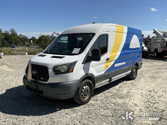 (Shrewsbury, MA) 2016 Ford Transit 250 Van Med. Roof w/Sliding Pass. 148-in Cargo Van Runs & Moves)(