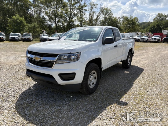 (Smock, PA) 2019 Chevrolet Colorado 4x4 Extended-Cab Pickup Truck Runs & Moves) (Dash Warning Indica