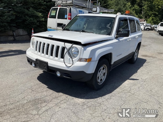 (Branchville, NJ) 2017 Jeep Patriot 4x4 4-Door Sport Utility Vehicle Runs & Moves) (Dash Warning Ind