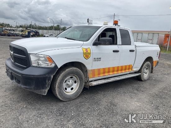 (Rome, NY) 2017 RAM 1500 Extended-Cab Pickup Truck Runs & Moves)(Dash Warning Indicators On