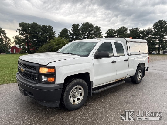 (Ashland, OH) 2014 Chevrolet Silverado 1500 4x4 Extended-Cab Pickup Truck Runs & Moves