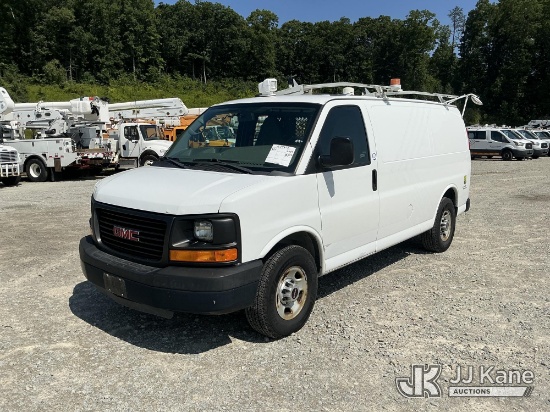 (Shrewsbury, MA) 2014 GMC Savana G2500 Cargo Van Runs & Moves, Dash Warning Indicators On