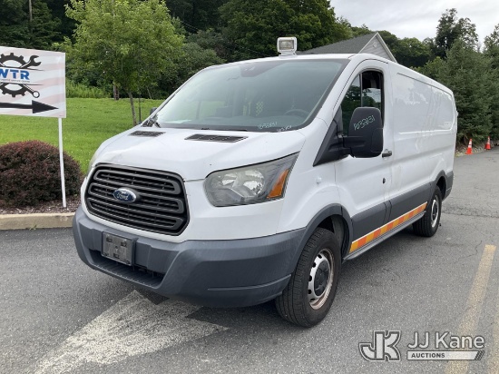 (Branchville, NJ) 2016 Ford Transit-250 Cargo Van Runs & Moves) (Dash Warning Indicators On) (Remova