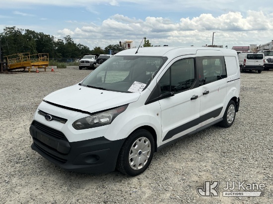 (Shrewsbury, MA) 2016 Ford Transit Connect Mini Cargo Van Runs & Moves) (Exterior Defects)(Interior