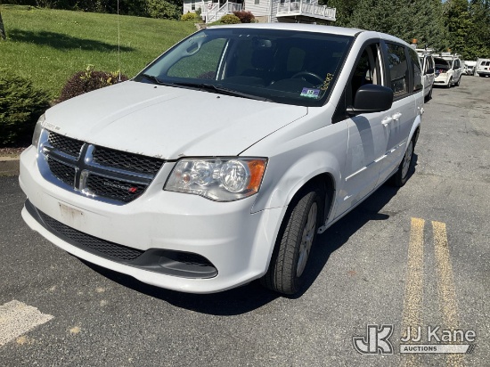 (Branchville, NJ) 2016 Dodge Grand Caravan Mini Cargo Van Runs & Moves) (Engine Performance Concerns