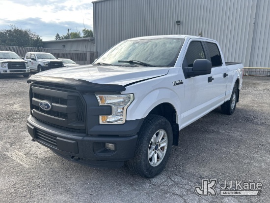 (Temperance, MI) 2016 Ford F150 Crew-Cab Pickup Truck Runs & Moves) (Engine Performance Concerns - C