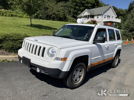 (Branchville, NJ) 2017 Jeep Patriot 4x4 4-Door Sport Utility Vehicle Runs & Moves) (Dash Warning Ind