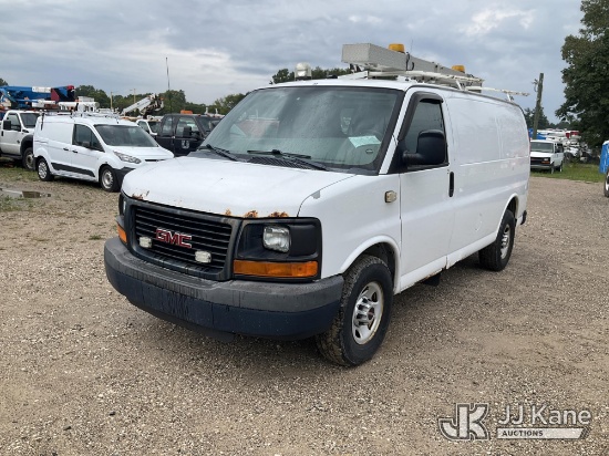 (Charlotte, MI) 2013 GMC Savana G3500 Cargo Van Runs & Moves) (Brake System Non Operational, Dash Wa