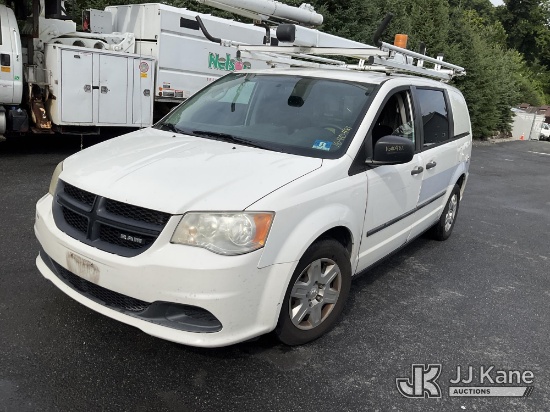 (Branchville, NJ) 2013 Ram C/V Mini Cargo Van Runs & Moves) (Transmission Concerns- Shifts Hard, Tra