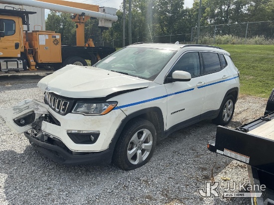 (Fort Wayne, IN) 2019 Jeep Compass Latitude 4-Door Sport Utility Vehicle Not Running, Condition Unkn