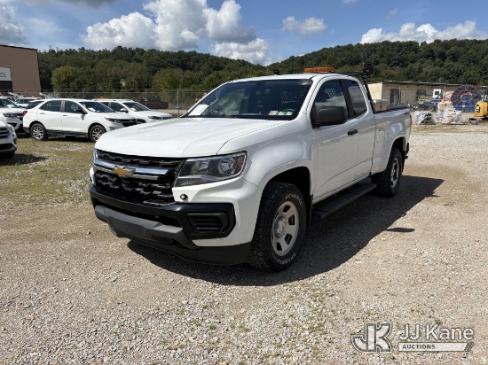 (Smock, PA) 2021 Chevrolet Colorado 4x4 Extended-Cab Pickup Truck Runs & Moves