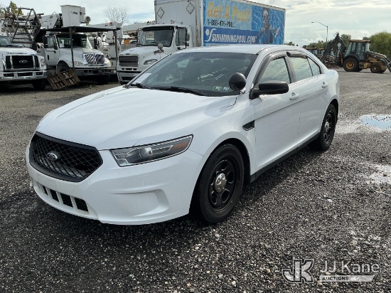 (Plymouth Meeting, PA) 2017 Ford Taurus Police AWD 4-Door Sedan Former Police Vehicle) (Runs & Moves