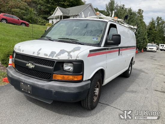 (Branchville, NJ) 2009 Chevrolet Express G2500 Cargo Van Runs & Moves) (Removal is by Appointment On