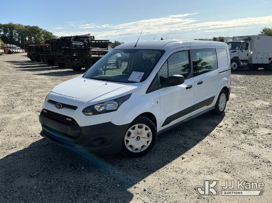 (Shrewsbury, MA) 2018 Ford Transit Connect Mini Cargo Van Runs & Moves)(Engine Won't Stay Running Wi