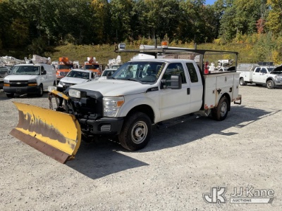 (Shrewsbury, MA) 2016 Ford F350 4x4 Crew-Cab Service Truck Runs & Moves) (Transmission Deficiencies,