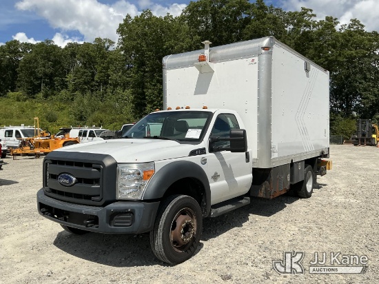 (Shrewsbury, MA) 2016 Ford F-550 Regular Cab DRW Van Body Truck Runs & Moves