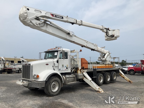 (Rome, NY) HiRanger/Terex TM125, Articulating & Telescopic Material Handling Bucket Truck rear mount