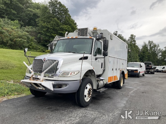 (Branchville, NJ) 2015 International 4300 Air Compressor/Enclosed Utility Truck Runs & Moves) (Remov