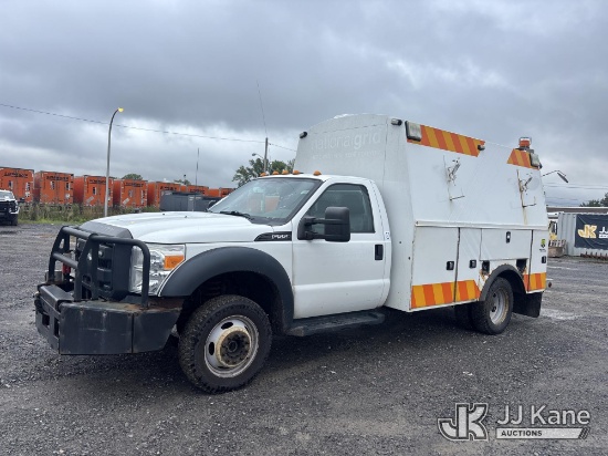 (Rome, NY) 2016 Ford F550 Enclosed Service Truck Runs & Moves