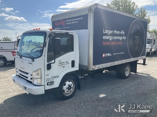 (Plymouth Meeting, PA) 2019 Isuzu NPR HD Van Body Truck Runs & Moves