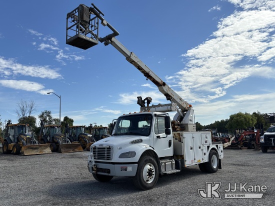 (Plymouth Meeting, PA) Altec T40P, Telescopic Non-Insulated Cable Placing Bucket Truck rear mounted
