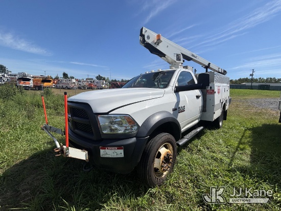 (Plains, PA) Versalift TEL29N03, Telescopic Non-Insulated Bucket Truck mounted behind cab on 2017 RA