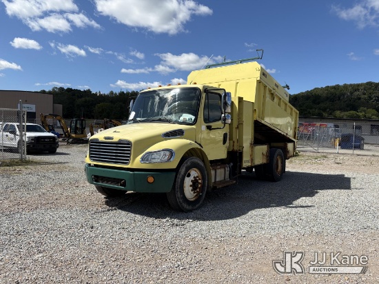 (Smock, PA) 2016 Freightliner M2 106 Chipper Dump Truck Runs, Moves & Operates) (Dash Warning Indica
