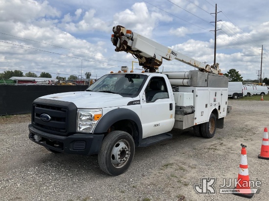(Charlotte, MI) Altec AT200-A, Telescopic Non-Insulated Bucket Truck mounted behind cab on 2013 Ford
