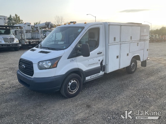 (Plymouth Meeting, PA) 2017 Ford Transit T-250 Enclosed Service Van Runs & Moves) (Exterior Defects