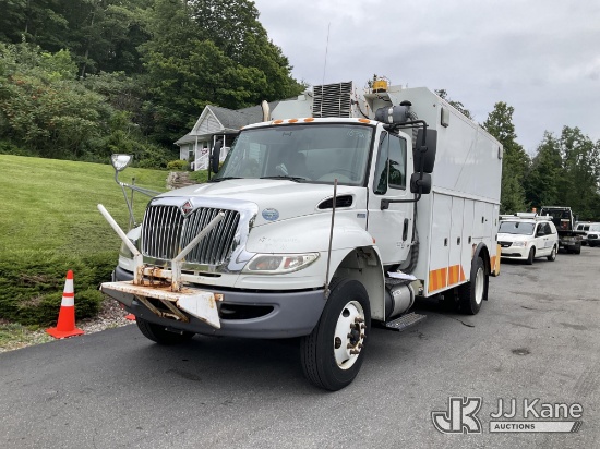 (Branchville, NJ) 2014 International 4300 Air Compressor/Enclosed Utility Truck Runs & Moves) (Remov