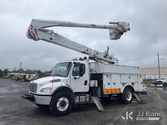 (Rome, NY) Altec AN50E-OCd, Material Handling Bucket Truck rear mounted on 2016 Freightliner M2-106