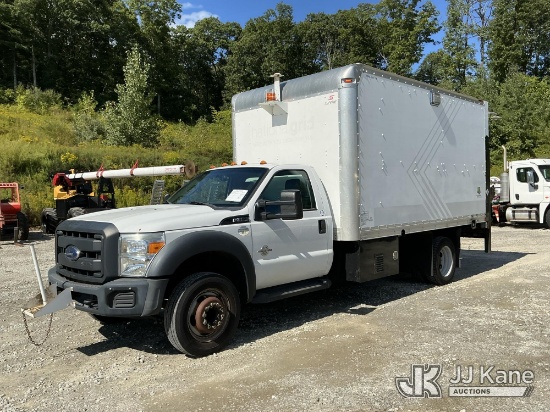 (Shrewsbury, MA) 2016 Ford F-550 Van Body Truck Runs & Moves) (Generator Runs