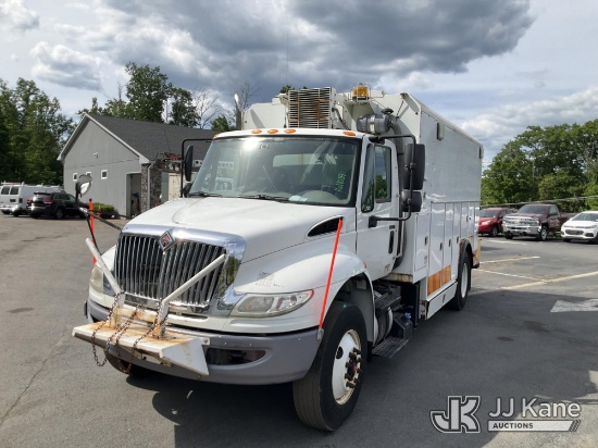 (Branchville, NJ) 2016 International 4400 Enclosed Utility/Air Compressor Truck Runs & Moves) (Dash