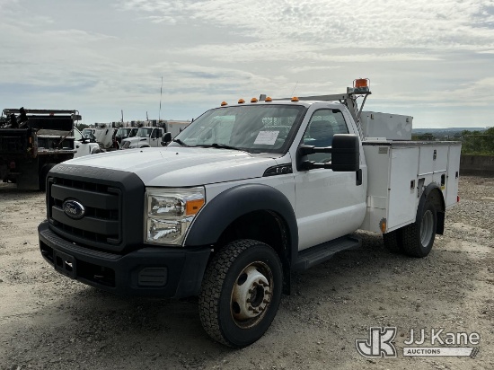 (Shrewsbury, MA) 2012 Ford F-450 SD Service Truck Runs & Moves