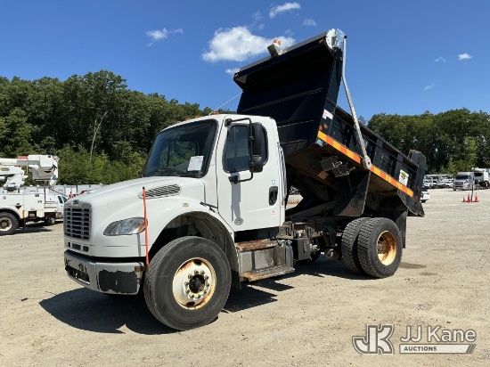 (Shrewsbury, MA) 2016 Freightliner M2-106 Dump Truck Runs, Moves & Dump Operates