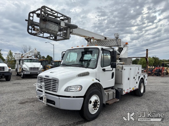 (Plymouth Meeting, PA) Altec T40P, Telescopic Non-Insulated Cable Placing Bucket Truck rear mounted