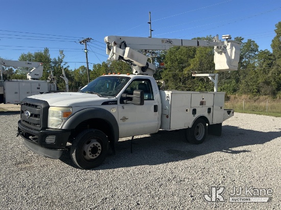 (Fort Wayne, IN) Altec AT200A, Telescopic Non-Insulated Bucket Truck mounted behind cab on 2011 Ford