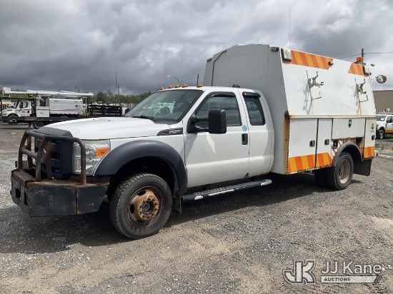 (Rome, NY) 2016 Ford F550 Enclosed Service Truck Runs & Moves
