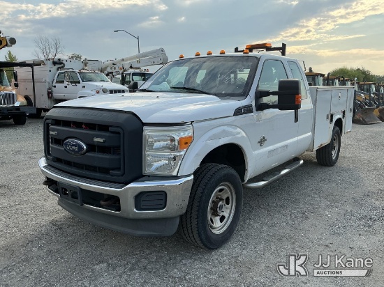 (Plymouth Meeting, PA) 2014 Ford F350 Extended-Cab Service Truck Runs & Moves) (Corrosion) (Seller S