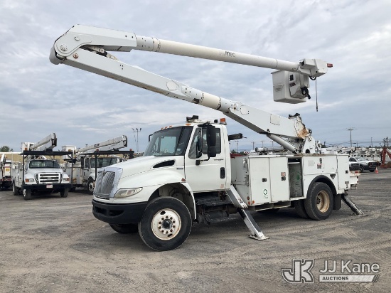(Rome, NY) Altec AA755L, Material Handling Bucket Truck rear mounted on 2009 International 4300 Util