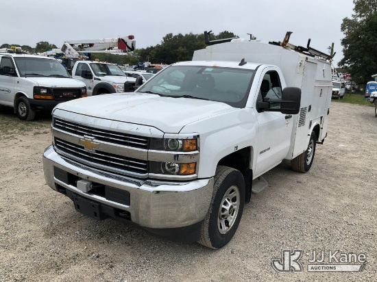 (Charlotte, MI) 2015 Chevrolet Silverado 3500HD Work Truck Long Box Enclosed High-Top Service Truck