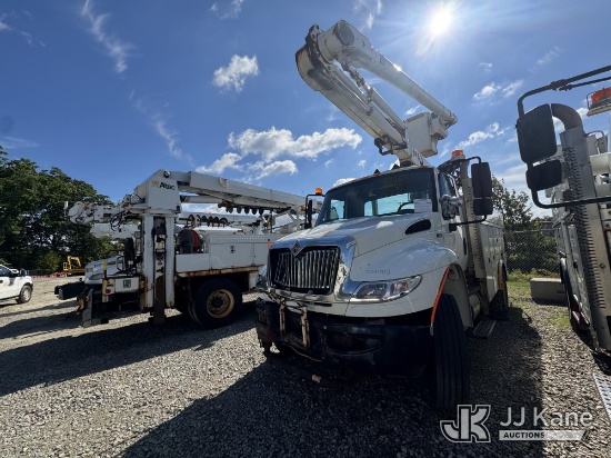 (Shrewsbury, MA) Altec L42A, Over-Center Bucket Truck center mounted on 2012 International 4300 Util