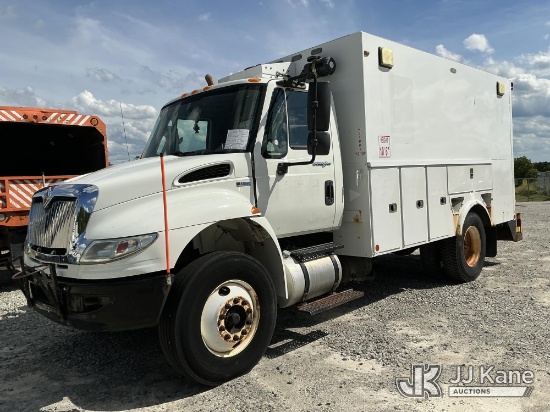 (Shrewsbury, MA) 2012 International 4300 Enclosed Utility/Air Compressor Truck Not Running, Conditio