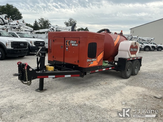 (Fort Wayne, IN) 2020 Ditch Witch HX30 T/A Vacuum ExcavationTrailer Runs & Operates