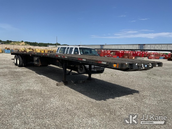 (Temperance, MI) 2007 Fontaine Trailer Co VFT-1-8048SLAWK T/A High Flatbed Trailer