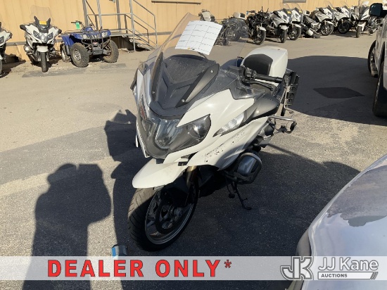 (Jurupa Valley, CA) 2019 BMW R 1250 RT Motorcycle Runs, Operation Unknown (Dash Warning Indicators O