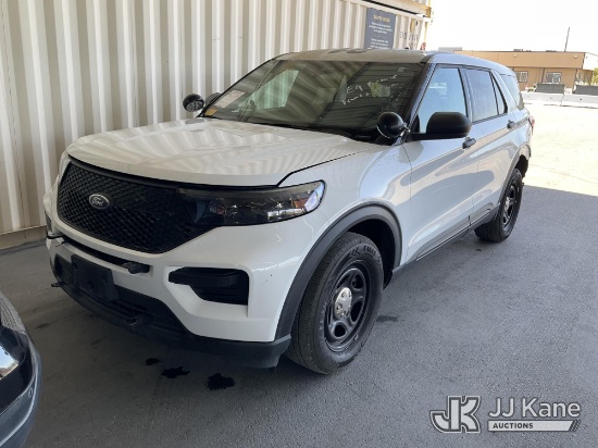 (Jurupa Valley, CA) 2021 Ford Explorer AWD Police Interceptor 4-Door Sport Utility Vehicle Runs & Mo