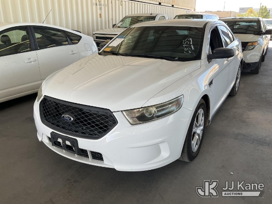 (Jurupa Valley, CA) 2015 Ford Taurus Police AWD 4-Door Sedan Runs & Moves